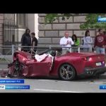 В Петроградском районе произошло смертельное ДТП с участием элитного спорткара и такси