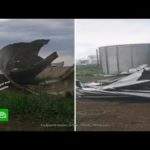 Сильный ураган прошелся по фермерскому хозяйству в Алтайском крае